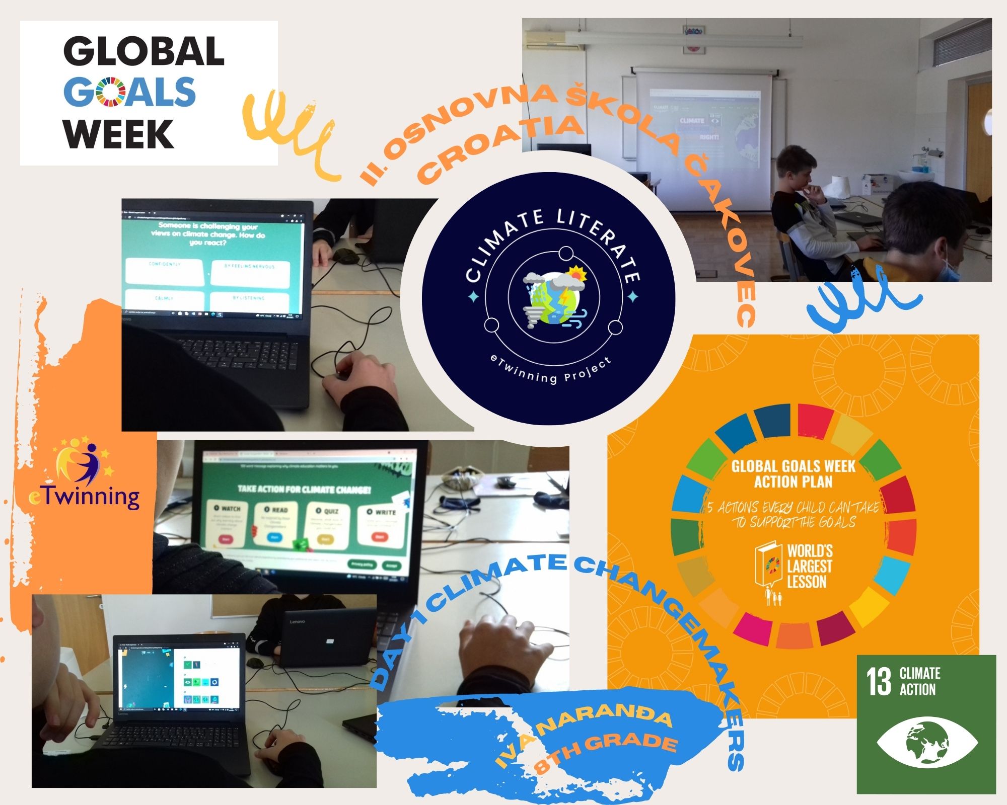 eTwinning project Climate Literate